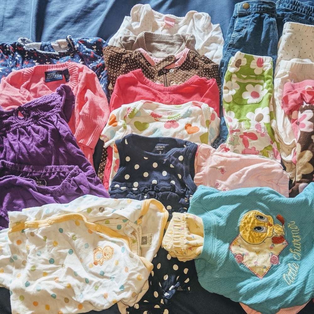 Cute 3-6m girls clothing bundle